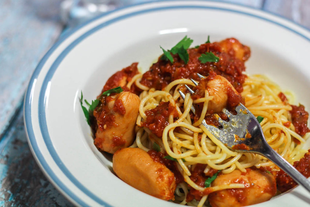 Spaghetti Ala Salsiccia