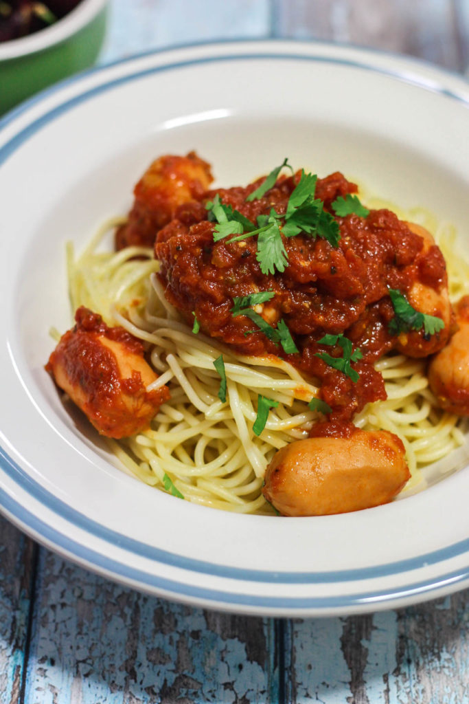 Spaghetti Ala Salsiccia