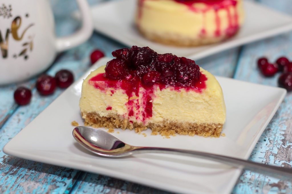 Cranberry Orange Cheesecake