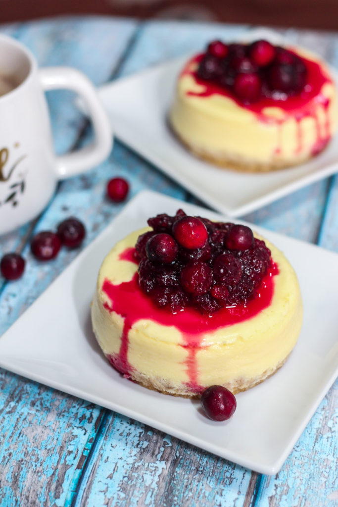 Cranberry Orange Cheesecake