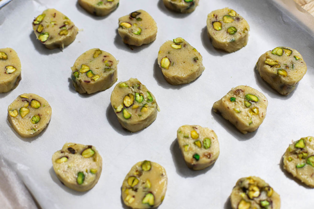 Chocolate Pistachio Cookies