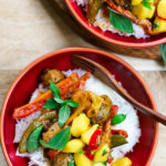 Thai Red Curry Chicken Meatballs