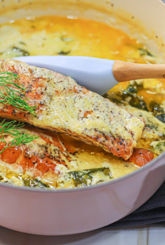 Creamy Garlic Butter Salmon