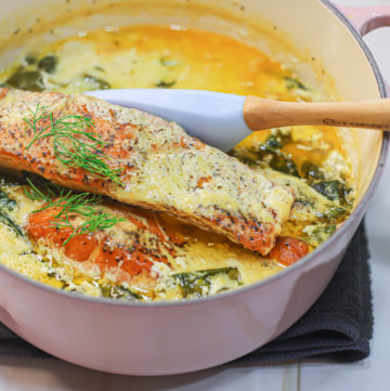 Creamy Garlic Butter Salmon