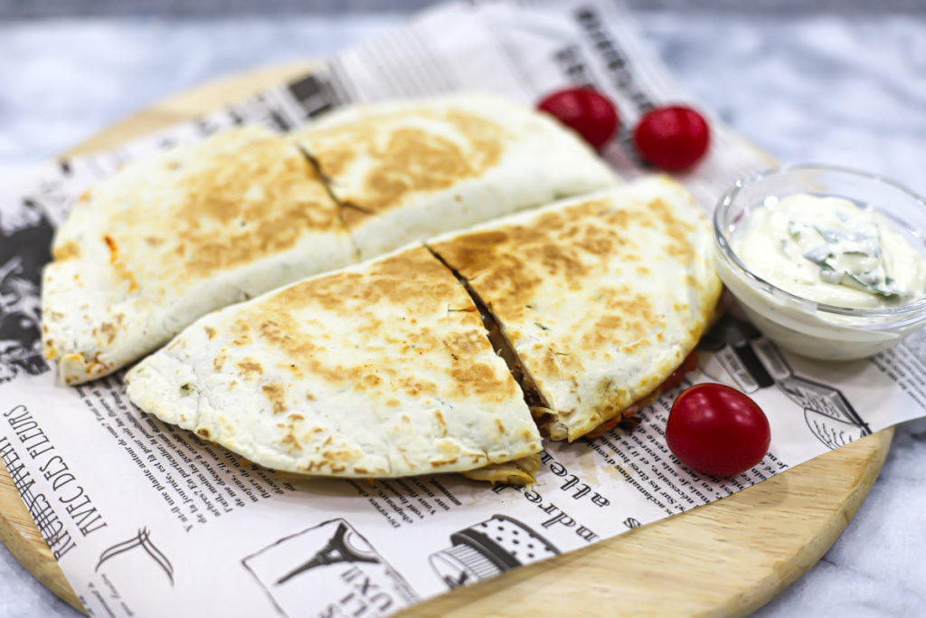 Chipotle Chicken Quesadillas