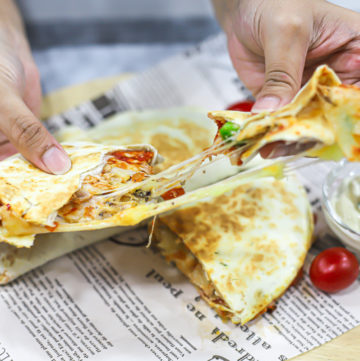 Chipotle Chicken Quesadillas