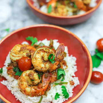Delicious Prawn Veracruz