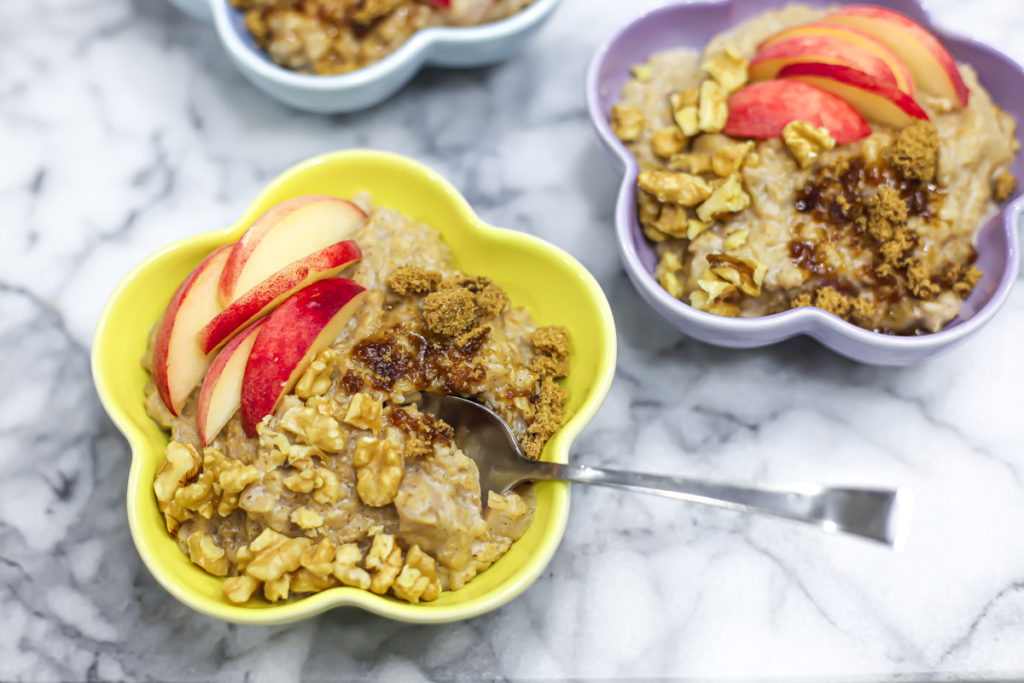 Peach Cinnamon Oatmeal