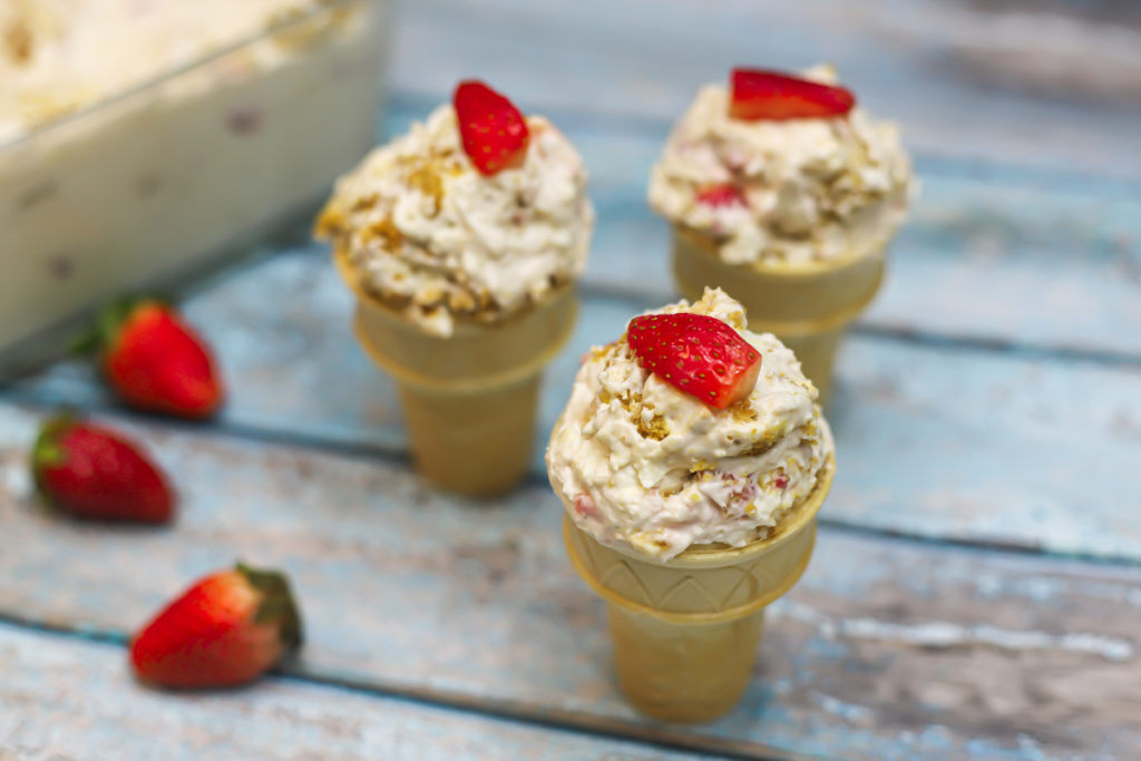 Strawberry Cheesecake Ice Cream