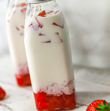 Korean Strawberry Milk Recipe