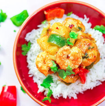 Easy Sweet Sour Prawns