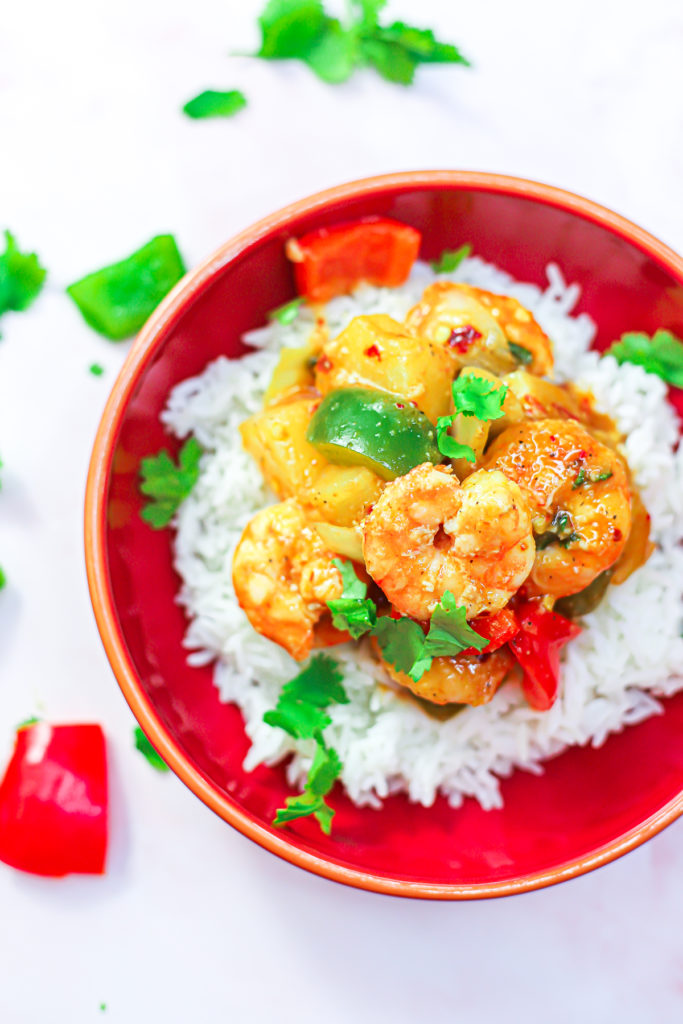 Easy Sweet Sour Prawns