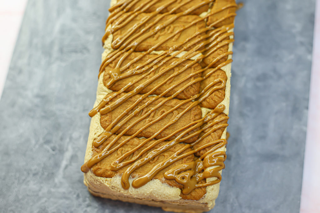 3-Ingredient Biscoff Icebox Cake