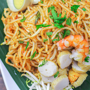 Delicious Fried Laksa