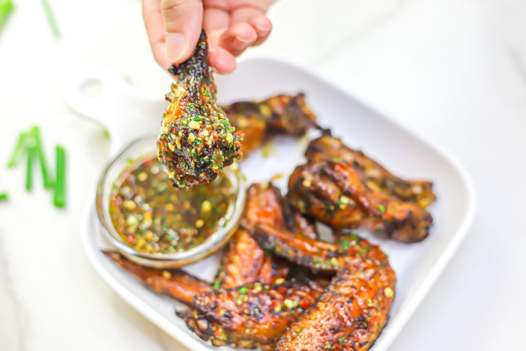 Air Fried Thai Chicken Wings