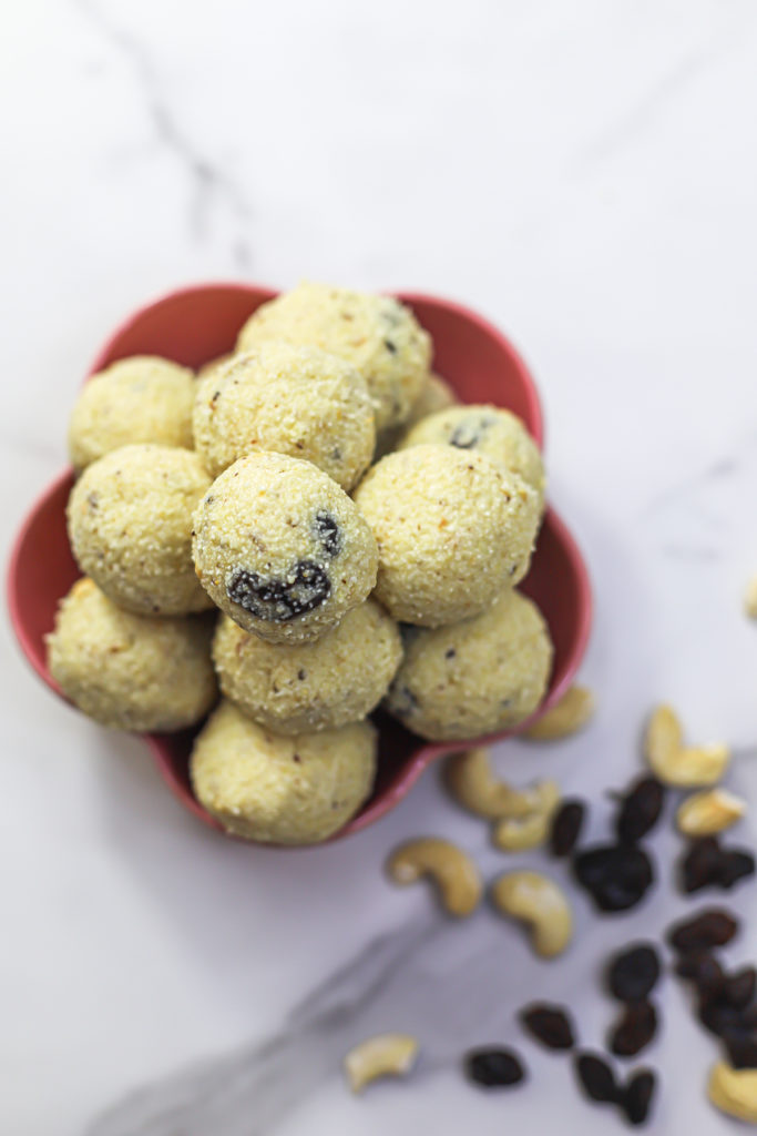 Suji Ladoo - Semolina Ladoo