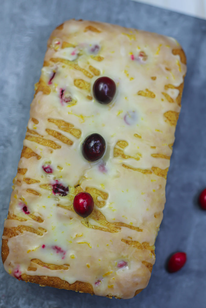 Cranberry Orange Loaf Cake